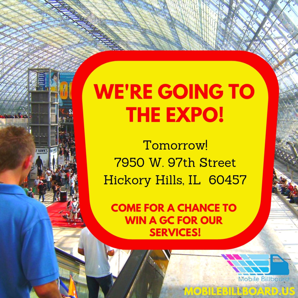 Going to the Expo 1024x1024 - We're Going To The Business Expo!