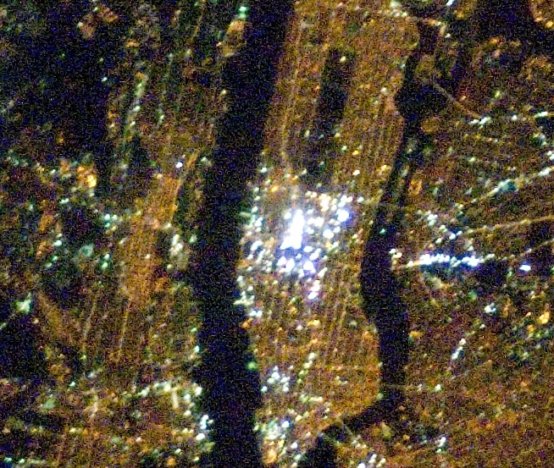 Times Square From Space