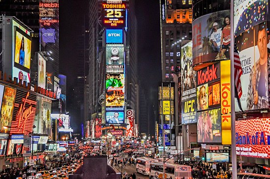 times square - Billboards By The Numbers