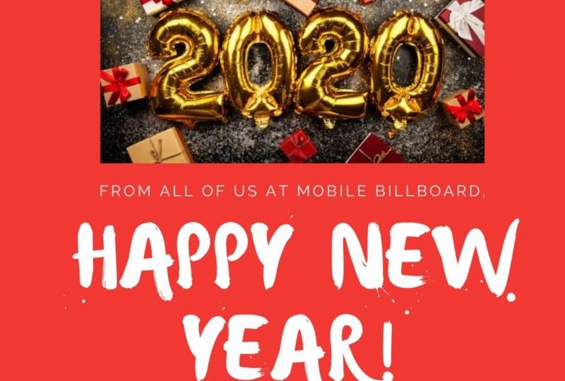 Happy New Year From Mobile Billboard!